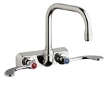 Chicago Faucets W4W-DB6AE35-317AB Workboard Faucet, 4'' Wall